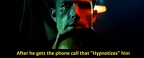 HYPNOTIC movie - hypnotizing phone call gives him a momentary duel nature