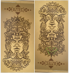 colored in - AZTEC - right side up &amp; upside down blend 2