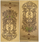 colored in - AZTEC - right side up &amp; upside down blend 3