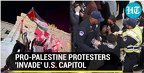 Pro Palestine Protestors invade US Capitol