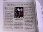 The Meaning of Names - A,B,C's of the Bible