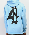 4Hunnid-Cupid-Light Blue-Hoodie