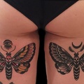 Female insect death-moth-tattoo-female-tattoos