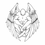 impressive-angel-tattoo-design