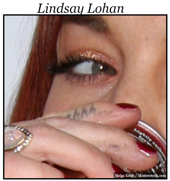 Shhh Lindsey Lohan