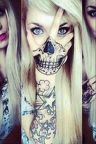 SKULL HAND TATTOO 2