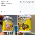 BEE VENOM, VIPER OIL blend 1