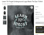 Learn to Forget shirt