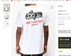 DONT LOOK BACK - LURKING CLASS TSHIRT 2795