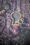 Vatican=keyhole with upside down cross