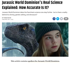 Jurassic World Dominion's Real Science Explained