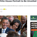 OBAMA WHITE HOUSE PORTRAIT TO BE UNVEILED AT SEPT. 07 EVENT