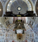 ST PETER'S BASILICA DOME Ceiling &amp; Floor blend 1 (1)