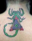 Scorpion All seeing Eye from pit
