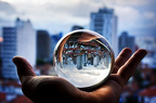 CRYSTAL BALL reflection upside down 1