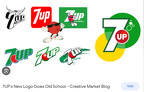 7UP's new logo goes old school