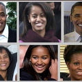 OBAMAS - DAUGHTERS - REAL PARENTS 1