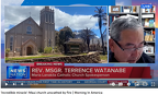 MAUI CHURCH UNSCATHED BY FIRE