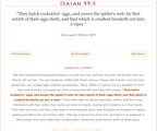ISAIAH 59.5 - COCKATRICE EGG