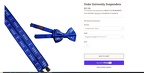 DUKE BLUE DEVILS -BOW TIE !!! Suspenders!!!!