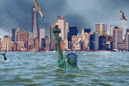 gif - NYC is sinking under the weight of its buildings - geologists