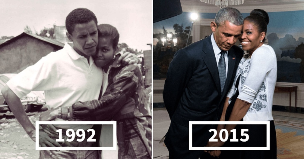 Barack Obama &amp; Michael-Michelle blend 2