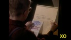 CHRISTMAS STORY 6 - Orphan Annie letter - X inside of circle