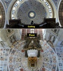 ST PETER'S BASILICA DOME Ceiling &amp; Floor blend 1 (1) (1)