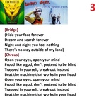 OPEN YOUR EYES lyrics 3 - Guano Apes