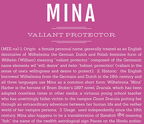 MINA - Valiant Protector