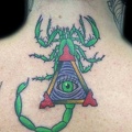 Scorpion All seeing Eye from pit