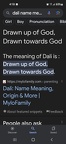 DALI name meaning - Drawn towards God