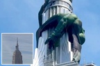 NY Empire State Bldg - inflatable dragon 4