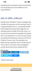 Secret Service statement regarding July 13 b