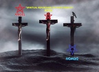 CRUCIFIXION - ANGEL-DEMON with triangles blend 22c