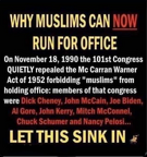 Muslims can run for office now