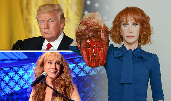 kathy-griffin-wearing-blue-with-red-trump-head