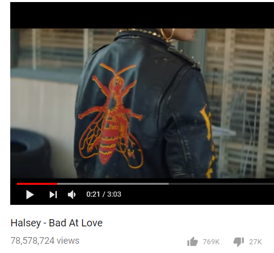 Halsey Bad at Love